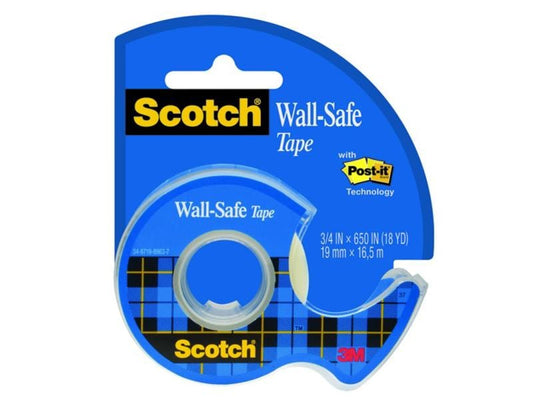 Scotch Dérouleur manuel Wall-Safe en distributeur 19 mm x 16.5 m