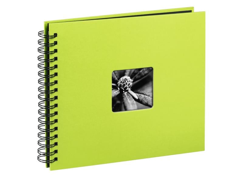 Hama Album photo Fine Art 36 x 32 cm Vert clair, 50 pages noires