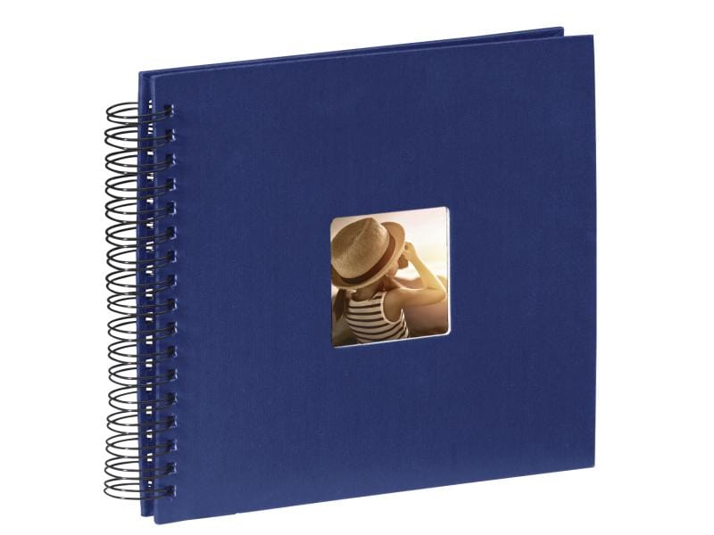 Hama Album photo Fine Art 28 x 24 cm bleu foncé, 50 pages noires