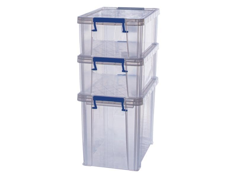 Fellowes Boîte de rangement ProStore Bonus Set 4 3 parties