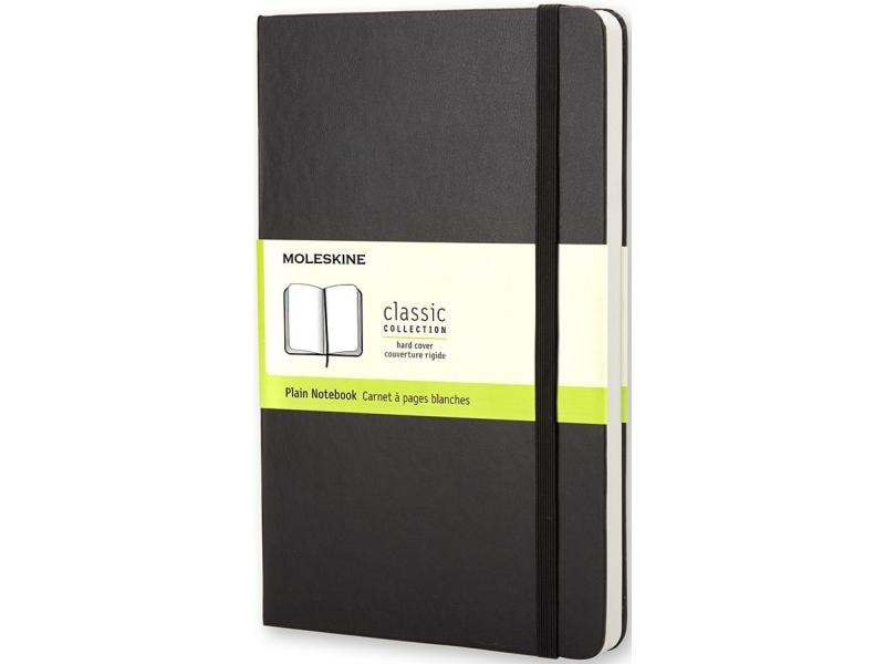 Moleskine Bloc-notes Classic A5 Vierge, Noir, 240 Seitên