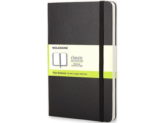 Moleskine Bloc-notes Classic A5 Vierge, Noir, 240 Seitên