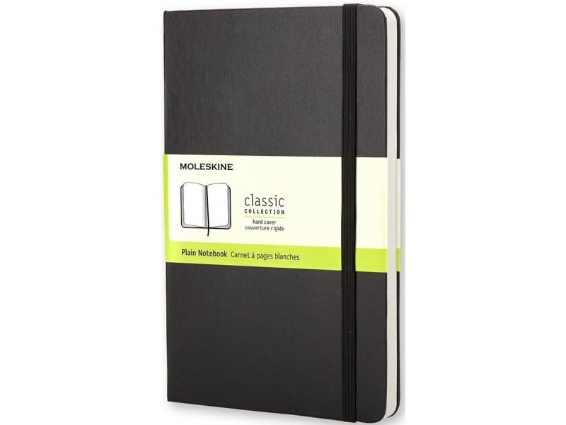 Moleskine Bloc-notes Classic A6 Vierge, Noir, 192 pages