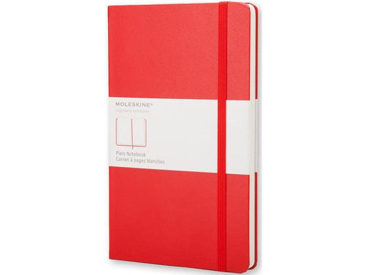 Moleskine Bloc-notes Classic A5 Vierge, Rouge, 240 pages