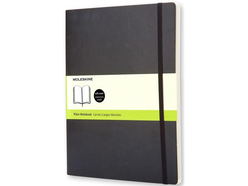 Moleskine Bloc-notes XL Vierge, Couverture souple, 192 pages