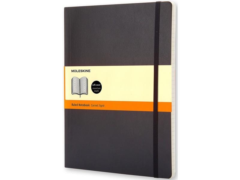 Moleskine Bloc-notes XL À lignes, Softcover, 192 pages