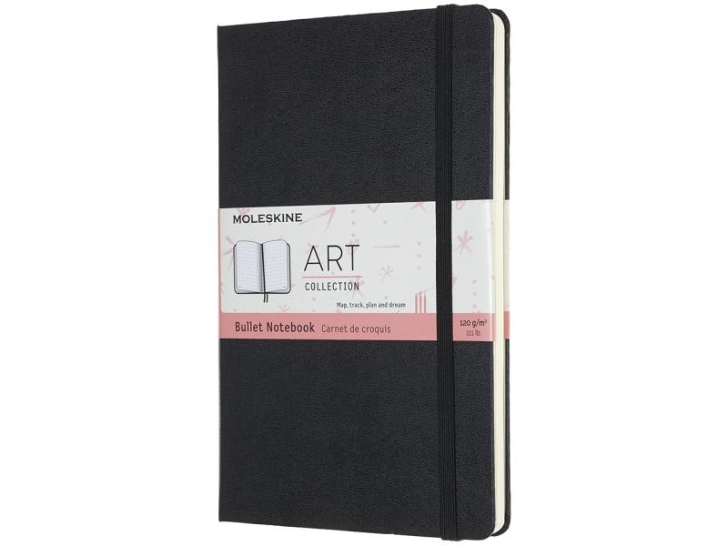 Moleskine Bloc-notes A5 Bullet Pois, Noir