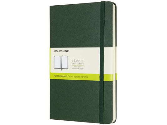 Moleskine Bloc-notes Classic A5 Vierge, Vert, 240 pages