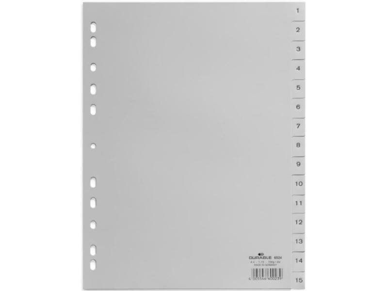 DURABLE Registre A4, 1-15