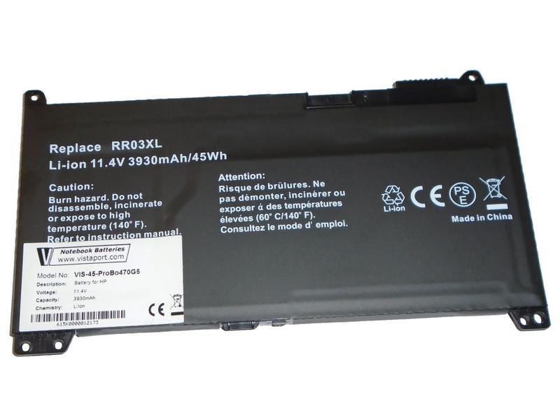 Vistaport Batterie pour HP ProBook 430/440/450/455/470 G4/G5