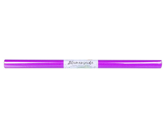 Folia Papier de soie Soie fleurie, 50 x 70 cm Lilas