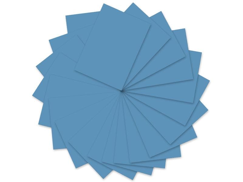 URSUS Papier coloré A4, 130 g/m², 100 feuilles, bleu ciel