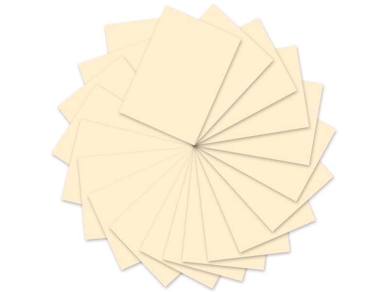 URSUS Papier coloré A4, 130 g/m², 100 feuilles, Chamois