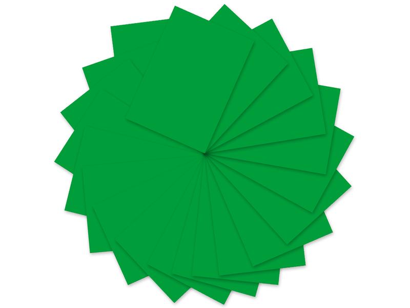 URSUS Papier coloré A4, 130 g/m², 100 feuilles, vert gazon