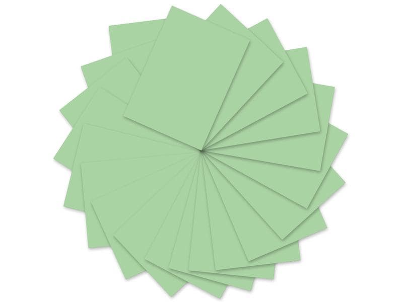 URSUS Papier coloré A4, 130 g/m², 100 feuilles, Menthe