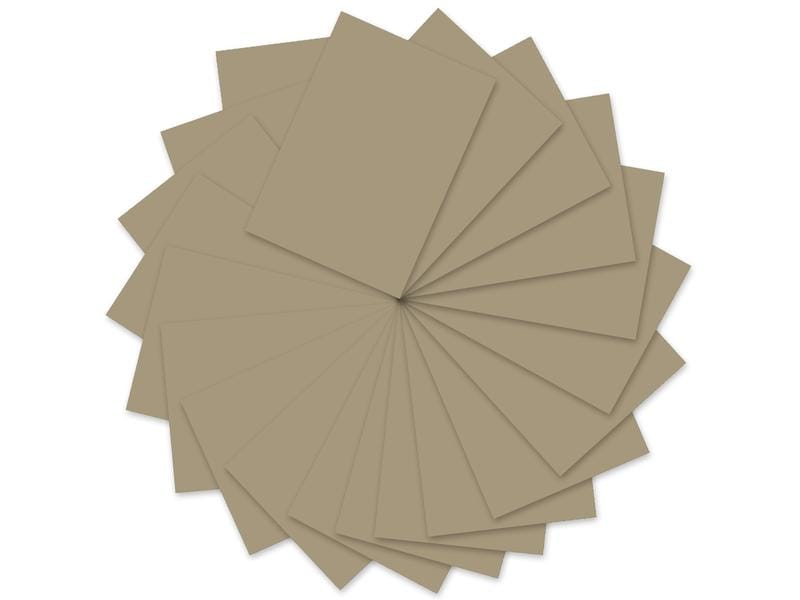 URSUS Papier coloré A4, 130 g/m², 100 feuilles, taupe