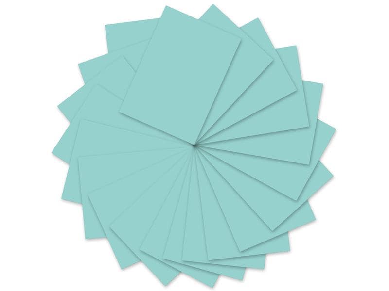 URSUS Papier coloré A4, 130 g/m², 100 feuilles, turquoise
