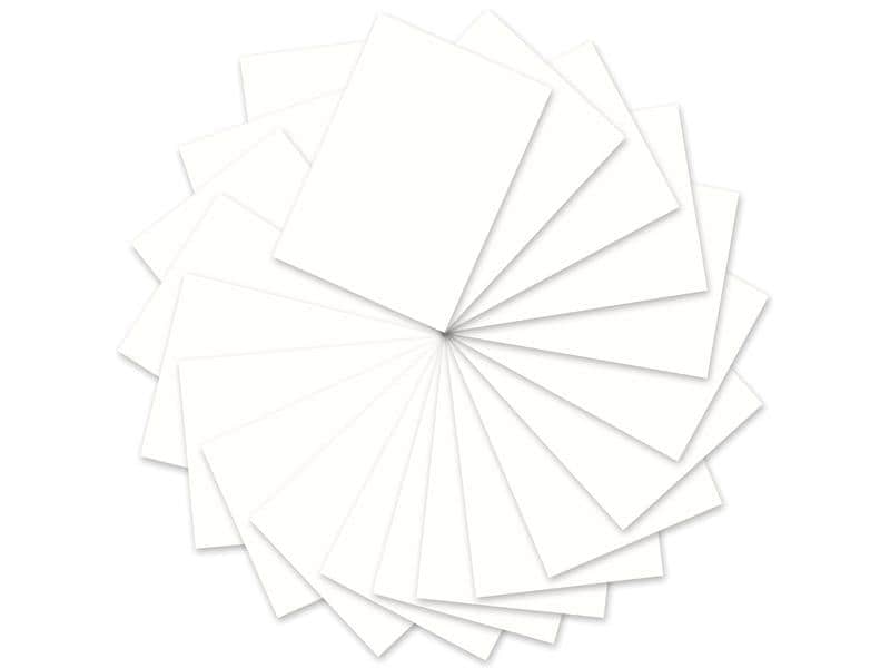 URSUS Papier coloré A4, 130 g/m², 100 feuilles, blanc