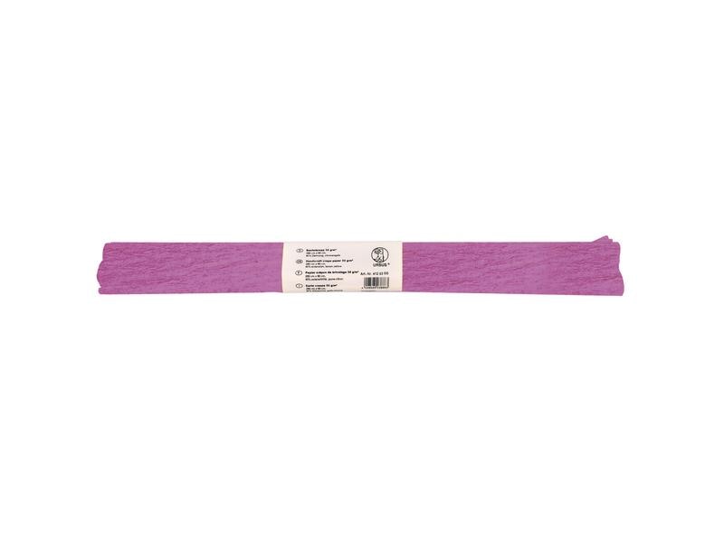 URSUS Papier crêpe 50 cm x 2,5 m, 32 g/m², violet clair