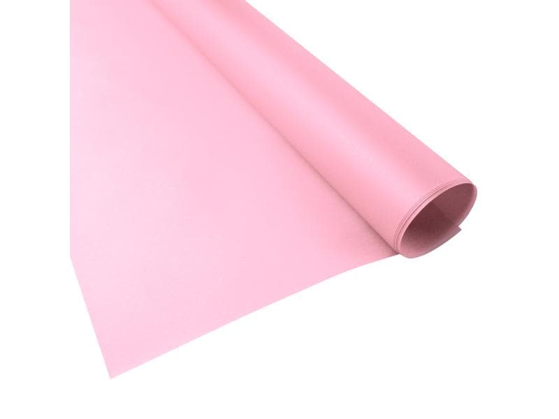 URSUS Papier transparent Uni 50 x 61 cm, 115 g/m², rose