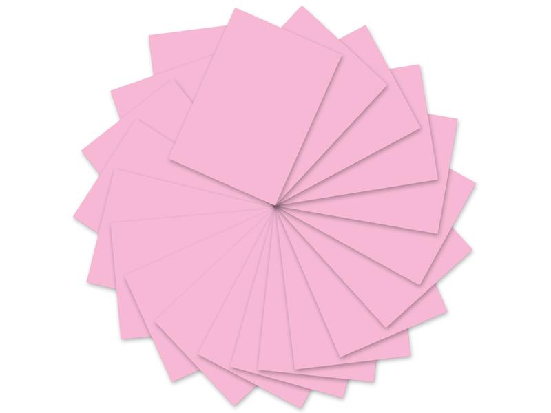 URSUS Papier coloré A4, 130 g/m², 100 feuilles, rose