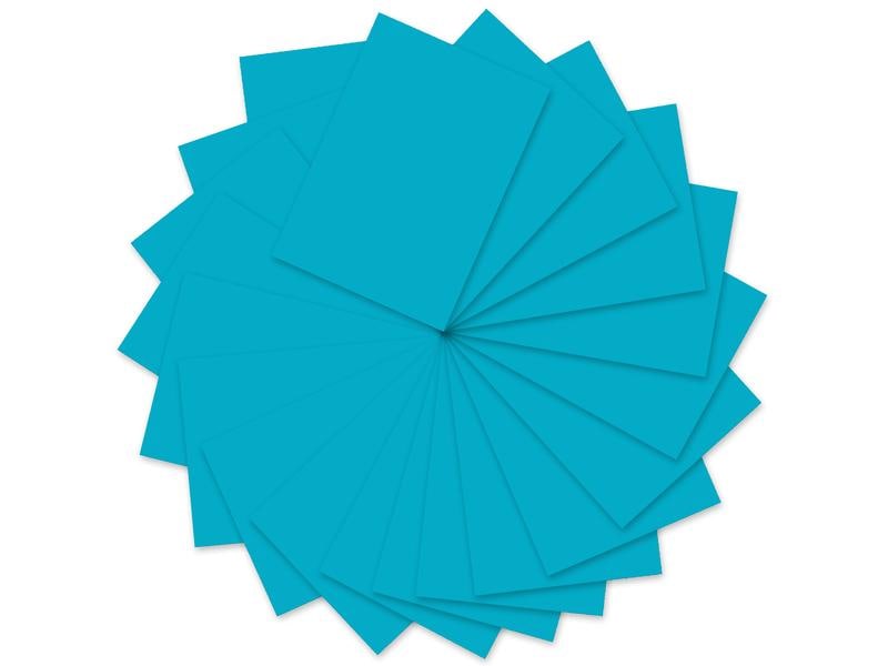 URSUS Papier coloré A4, 130 g/m², 100 feuilles, bleu clair
