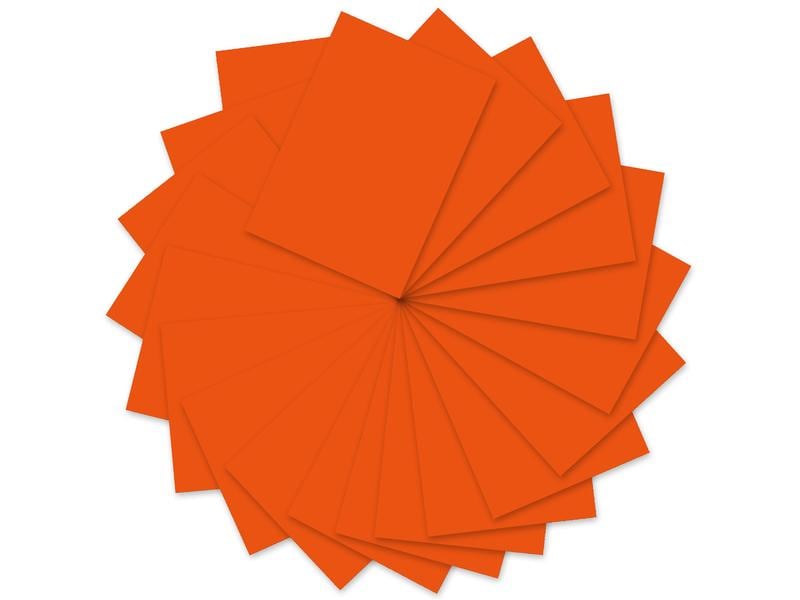 URSUS Papier coloré A4, 130 g/m², 100 feuilles, orange