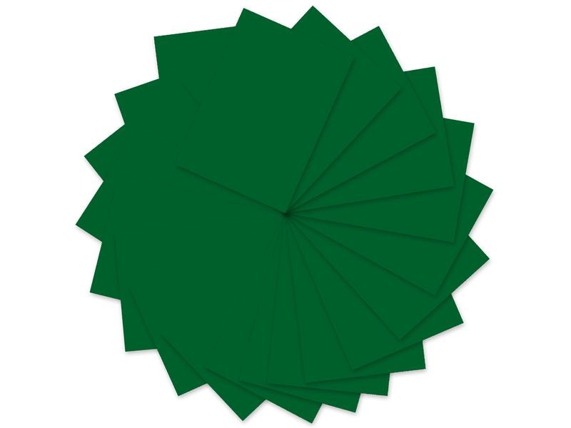 URSUS Papier coloré A4, 130 g/m², 100 feuilles, vert foncé