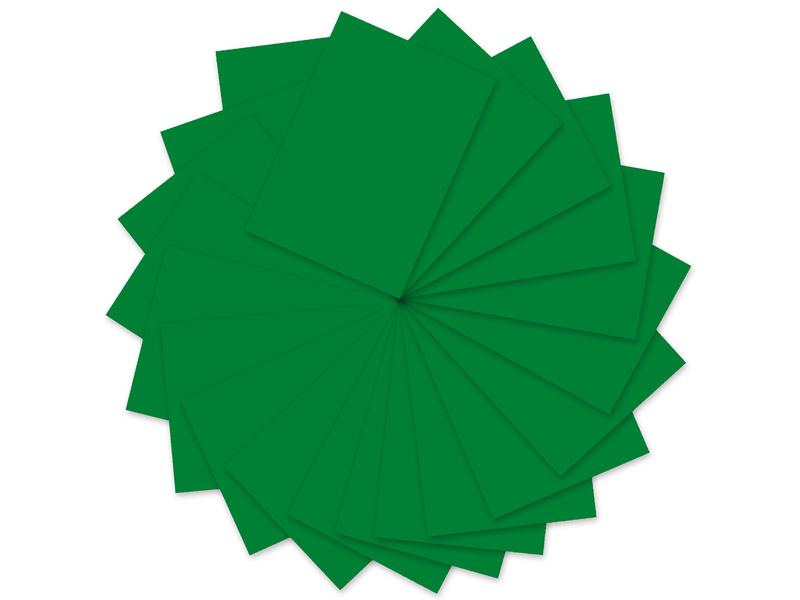URSUS Papier coloré A4, 130 g/m², 100 feuilles, vert sapin