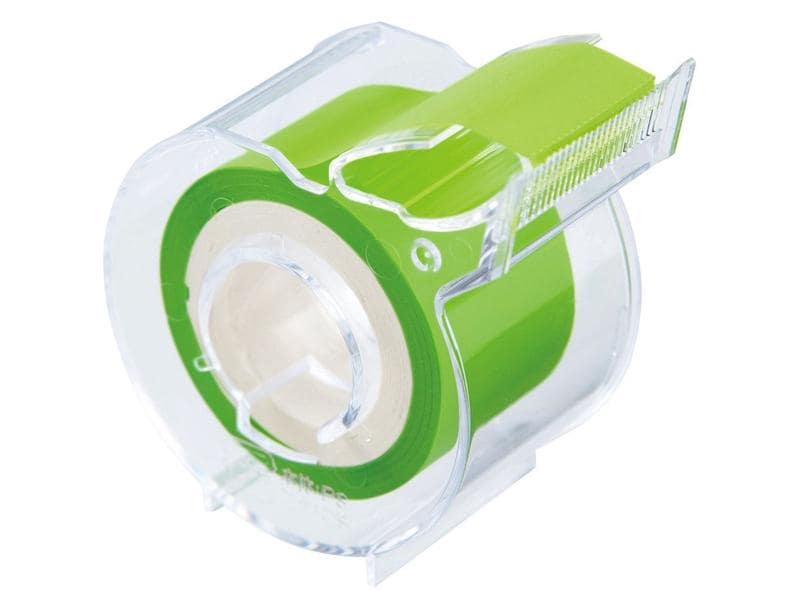 NT Cutter Distributeur à feuillets adhésif Yamato 2.5 cm Vert, 1 rouleau