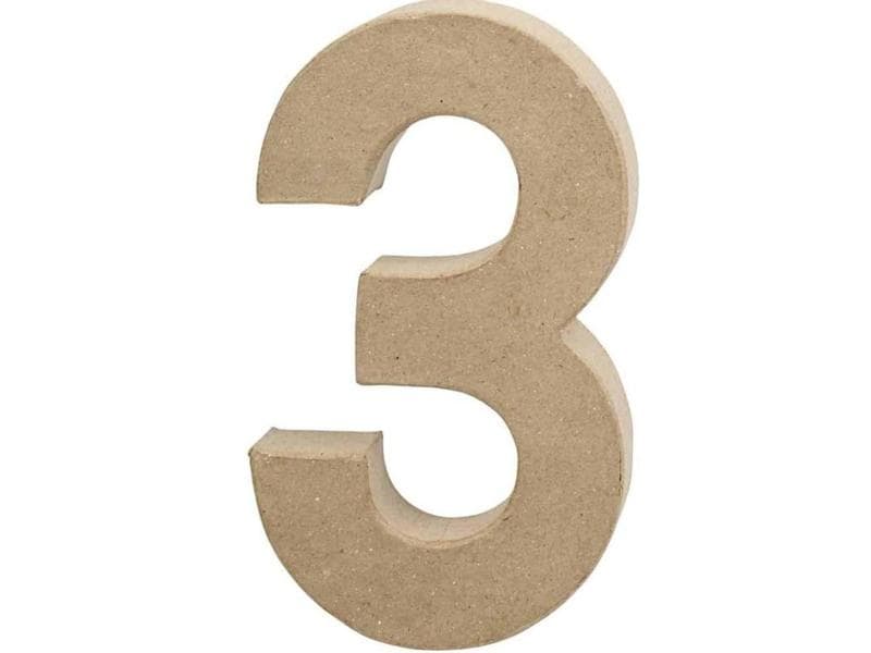 Creativ Company Numéro de carton 3 grand