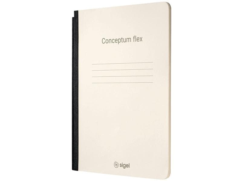Sigel Carnet de notes Conceptum flex A5, quadrillé, marron clair