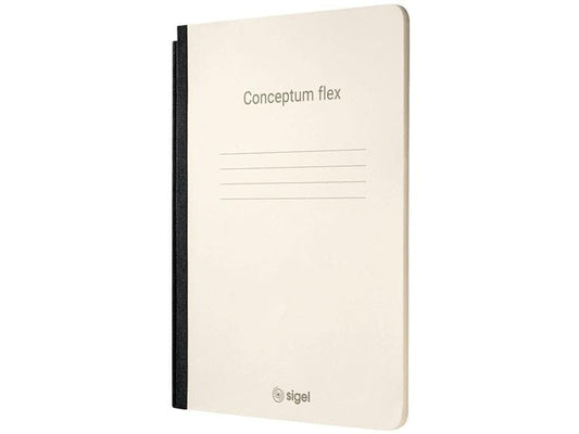 Sigel Carnet de notes Conceptum flex A5, quadrillé, marron clair