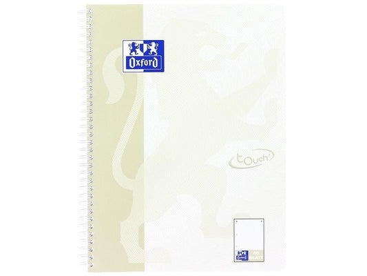Oxford Carnet de notes Touchez College Pad, A4 +, Pois, Sabler