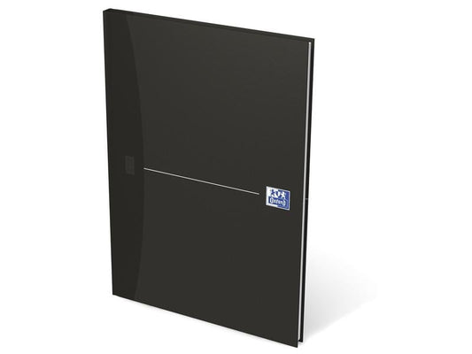 Oxford Bloc-notes Office Essentials, A4, Vierge, Noir