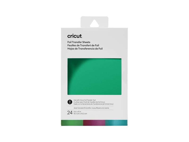 Cricut Film de transfert 10.1 x 15.2 cm, 24 feuilles