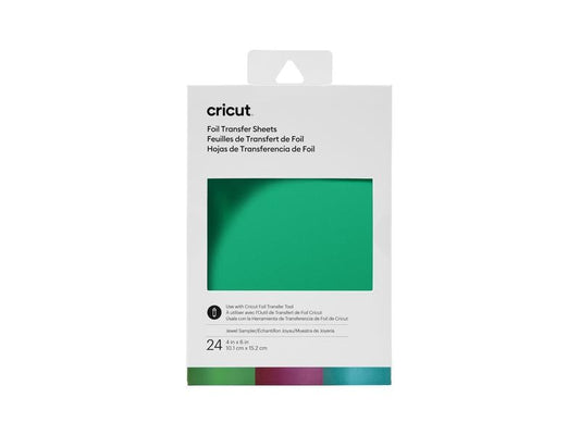 Cricut Film de transfert 10.1 x 15.2 cm, 24 feuilles