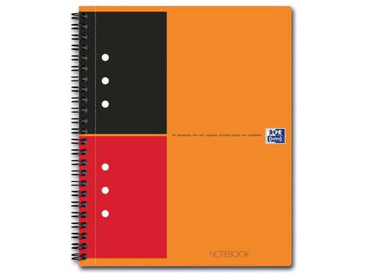 Oxford Bloc-notes International Notebook, A5 +, À lignes, Orange