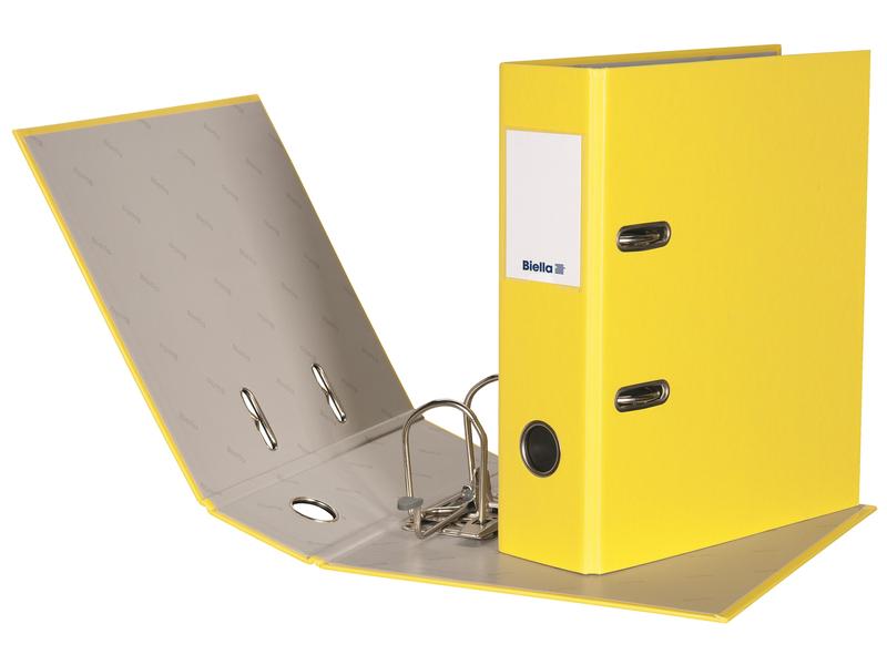Biella Dossier Plasticolor A5 7 cm, Jaune