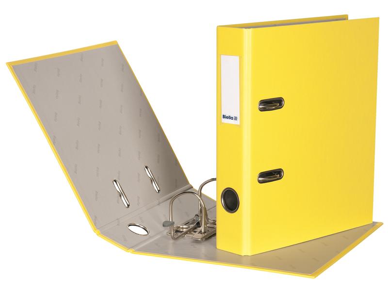 Biella Dossier Plasticolor A5 4 cm, Jaune