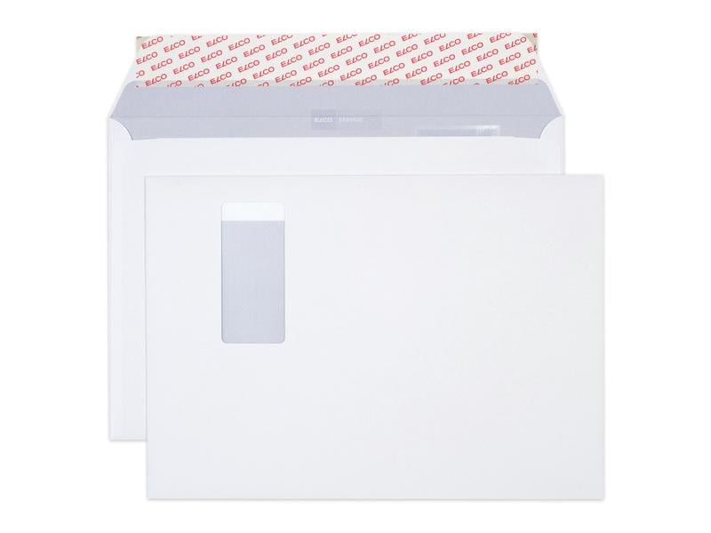 ELCO Enveloppe Classic C4 avec fenêtre à droite, 250 pièces