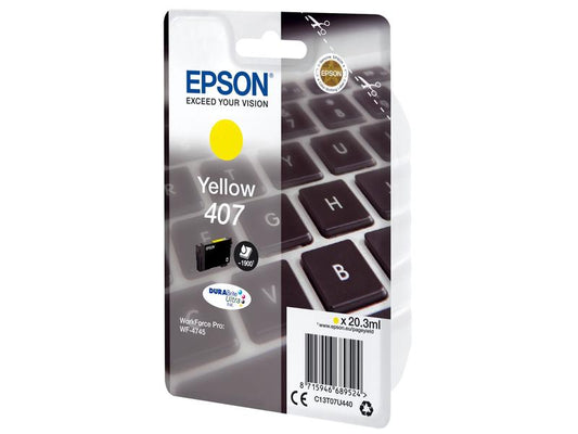 Epson Encre 407 / C13T07U440 Yellow