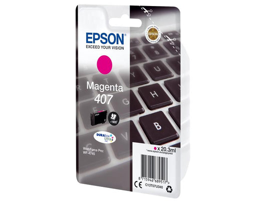 Epson Encre 407 / C13T07U340 Magenta