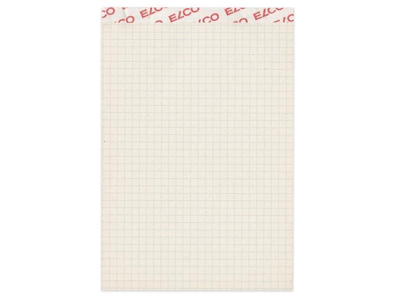 ELCO Bloc-notes A6 Recycling Plaid 4 mm, 5 pièce