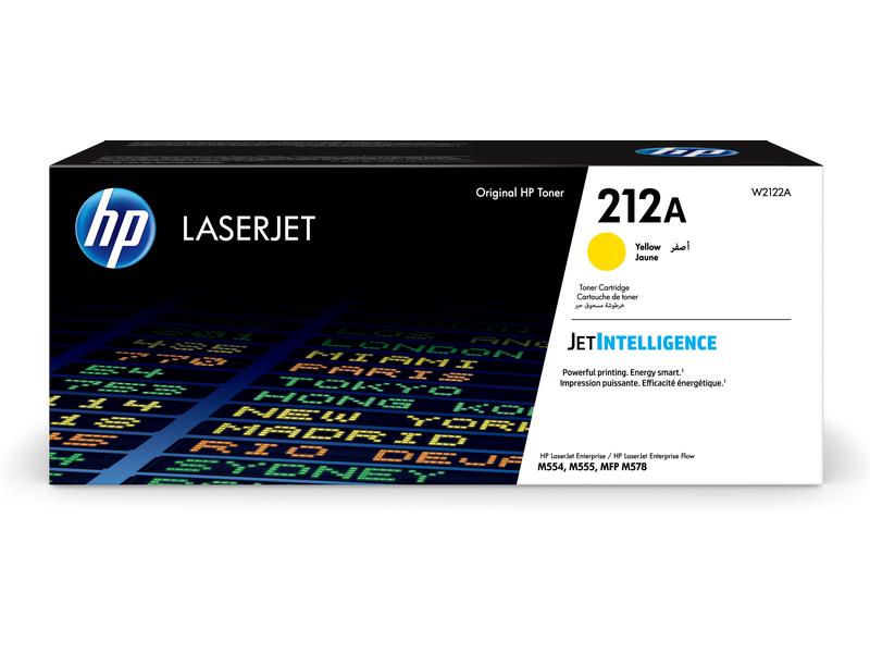 HP Toner Nr.212A (W2122A) Yellow
