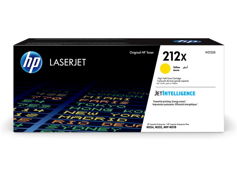 HP Toner Nr.212X (W2122X) Yellow