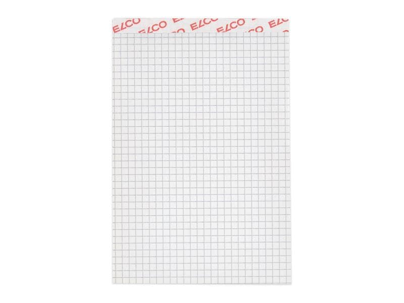 ELCO Bloc-notes A6 70 g/m² , 4 mm quadrillé, 5 pièces