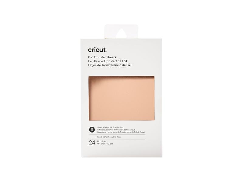 Cricut Film de transfert 10.1 x 15.2 cm Rosé , 24 feuille