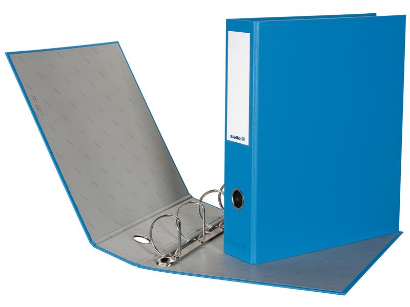 Biella Couverture de présentation Dinor-Quatro A4 7 cm bleu