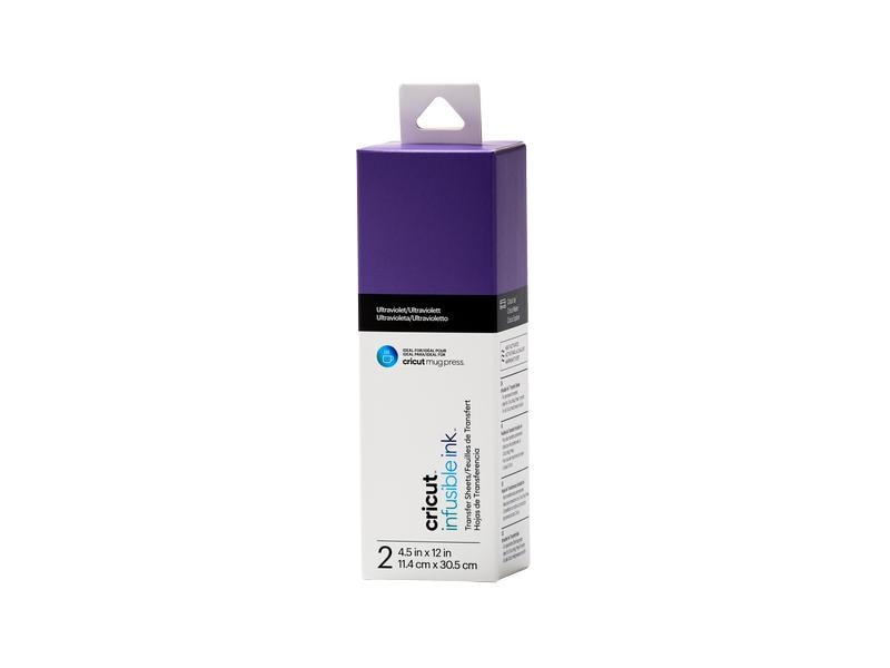Cricut Film thermocollant Joy Infusible Ink 2 pièces, Violet